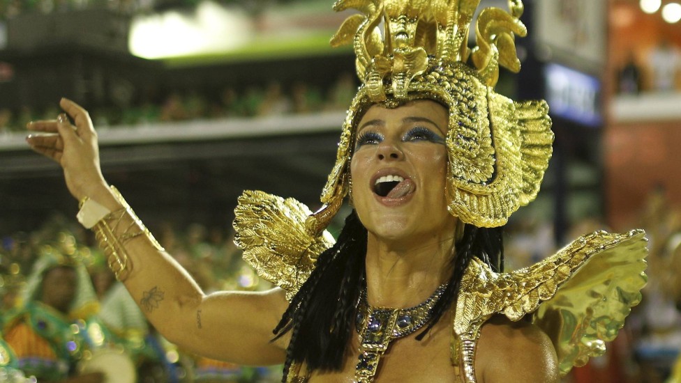 'Sou apaixonada pelo carnaval', diz a estrela