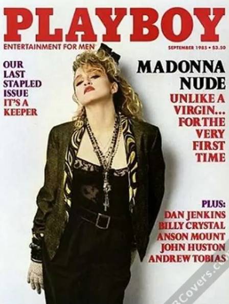 Madonna foi estrela da capa em 1985