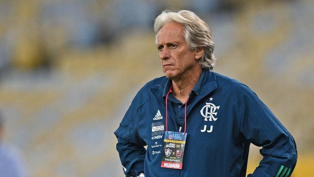 O técnico Jorge Jesus, do Flamengo, interessa ao Benfica -