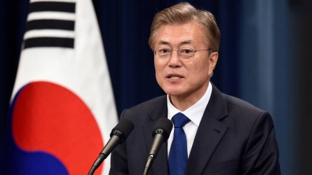 Moon Jae-in, presidente da Coreia do Sul