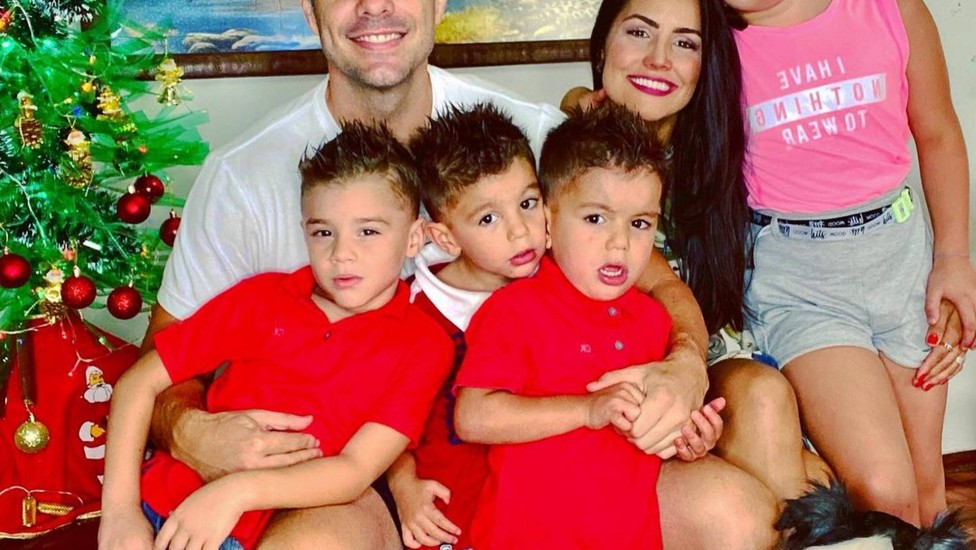 Daniel Saullo e Mariana Felício tiveram quatro filhos juntos