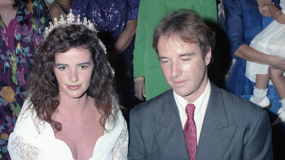 Casamento de Luma de Oliveira com o empresário Eike Batista em 1991
