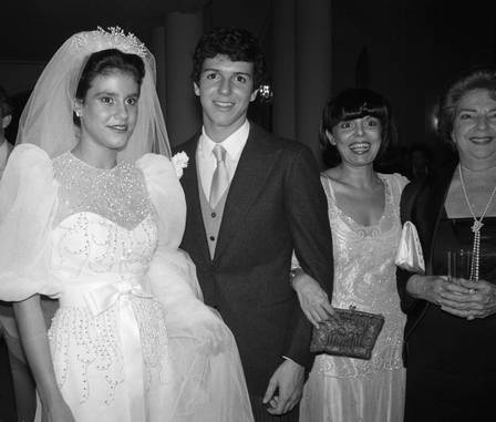 Narcisa e Boninho se casaram em junho de 1983