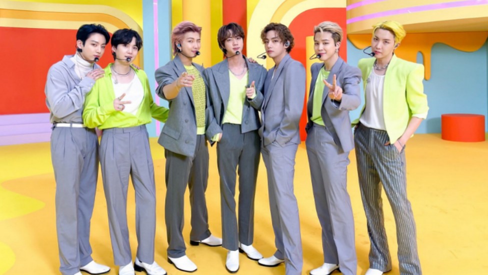 BTS apostou em cores vibrantes para promover single 'Butter'