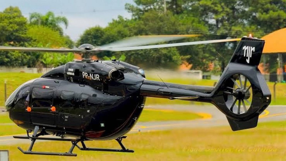 O helicóptero de Neymar