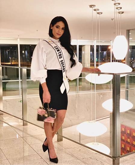 Rayka Vieira disputa nesta quinta a final do concurso Miss Brasil Mundo