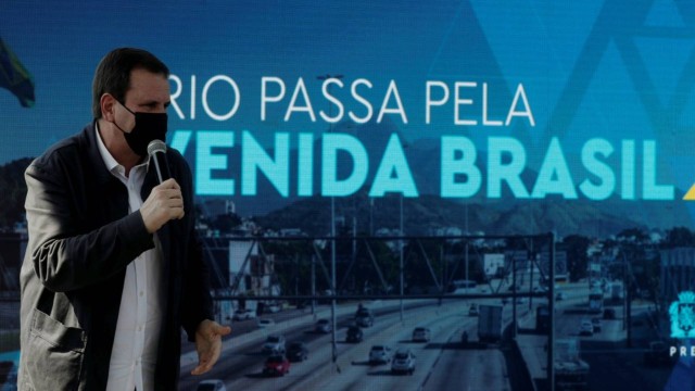 O prefeito do Rio, Eduardo Paes