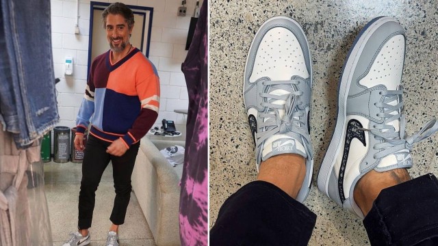 Marcos Mion usa tênis de R$ 11 mil da sua coleção na estreia no 'Caldeirão'