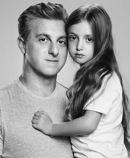 Luciano Huck e a filha Eva