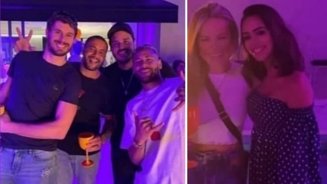 Neymar e Bruna Biancardi aparecem juntos em SP