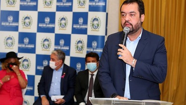 O governador Cláudio Castro anunciou o PCCS da Saúde nesta quinta-feira