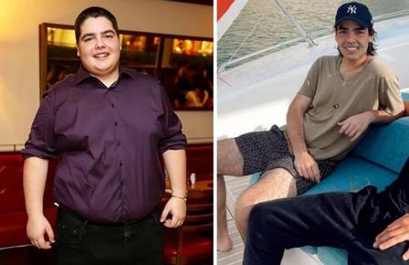 Filho de Faustão posta foto em Ibiza e supreende após perder mais de 50kg