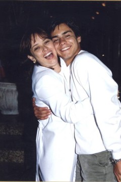 Myrian Rios e André Gonçalves, em 1988