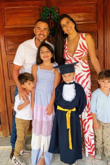 Mariana e Daniel têm quatro filhos
