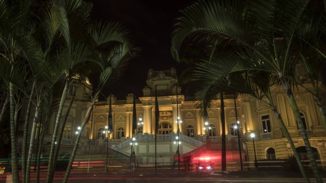 Fachada do Palácio da Guanabara, sede do governo estadual do Rio
