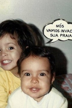Ligia Abravanel, a neta número 1 de Silvio Santos, e o irmão Tiago Abravanel