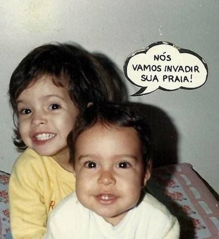 Ligia Abravanel, a neta número 1 de Silvio Santos, e o irmão Tiago Abravanel