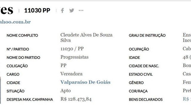 Cleu Alves, mãe de Jessi, foi candidata a vereadora