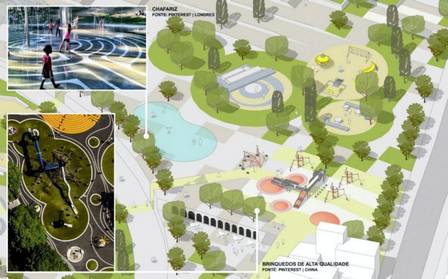 Parque Piedade, a ser construído no lugar do antigo campus da Gama Filho, terá áreas verde e espaços destinados a esportes