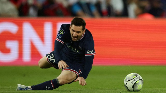Messi tem inflamação no tendão de Aquiles da perna esquerda
