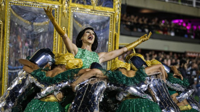 RI - Rio de Janeiro (RJ) 22/04/2022 - Desfile das Escolas de Samba do Grupo Especial - Imperatriz Leopoldinense. Foto: Guito Moreto /...