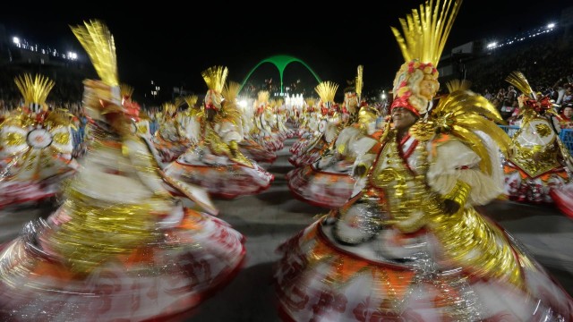 RI Rio de Janeiro (RJ) 22/04/2022 Carnaval 2022 - Desfile das Escolas de Samba do Grupo Especial - Imperatriz Leopoldinense - Foto: Roberto...