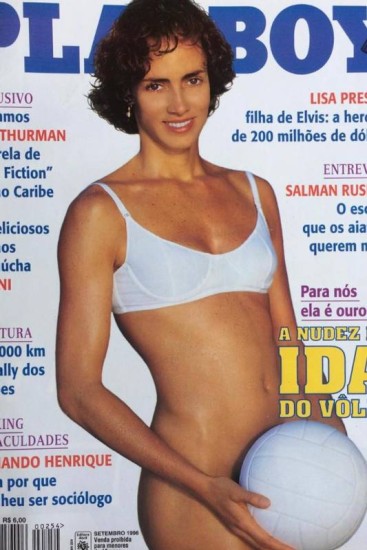 Ida na capa da "Playboy", em 1996