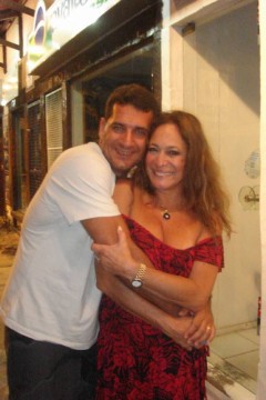 Susana Vieira e Marcelo Silva em 2006
