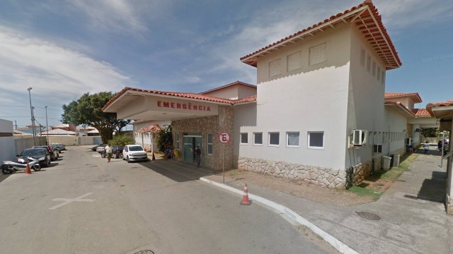 Fachada do Hospital municipal Rodolpho Perissé, unidade para onde a vítima foi levada