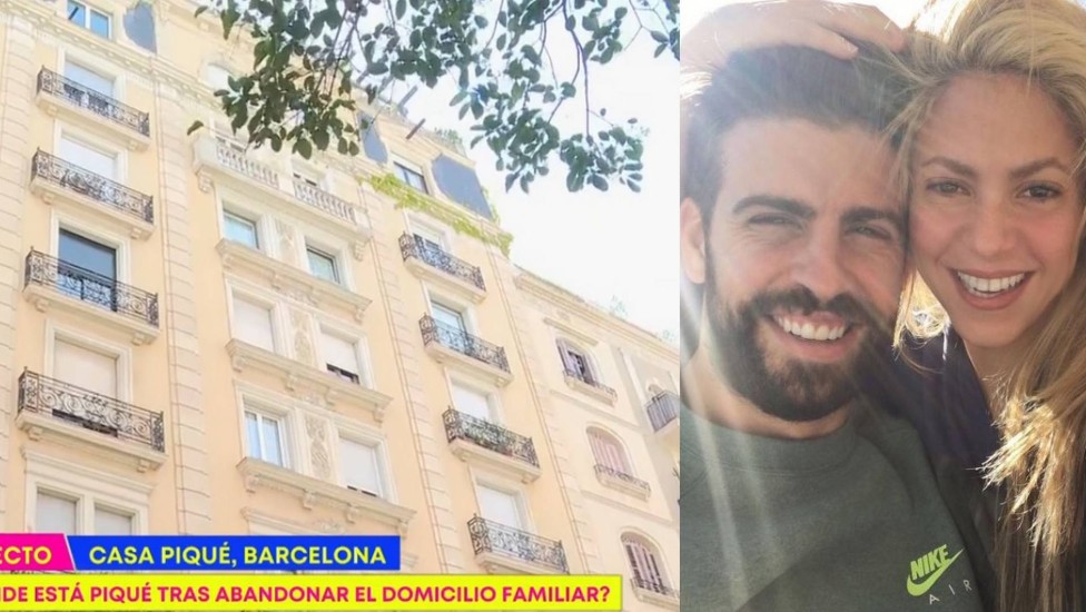 Piqué voltou a morar no seu apartamento da época de solteiro