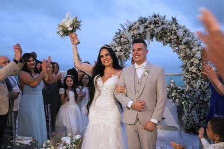 Perlla se casou com o empresário milionário Patrick Abrahão