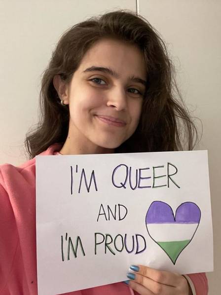 Filha de Tadeu Schmidt fala de sexualidade em post: 'Sou queer e me orgulho'