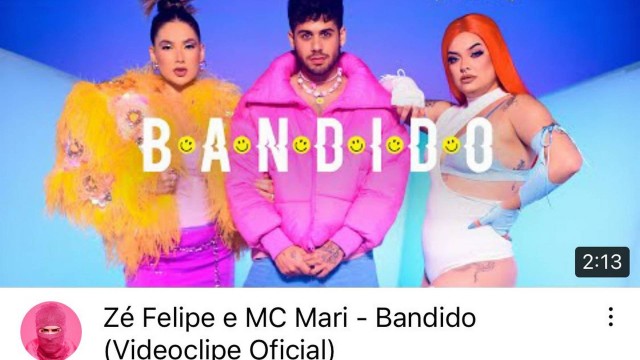 "Bandido", música de Zé Felipe está no Youtube