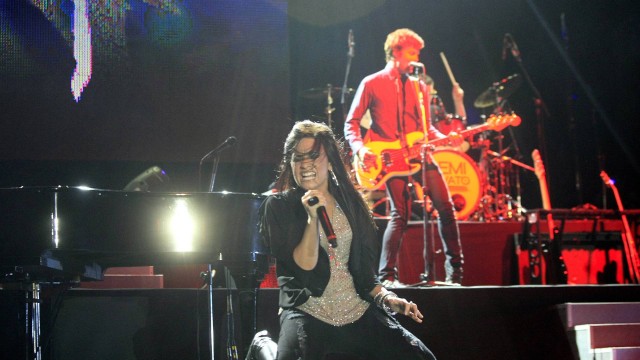 Show de Demi Lovato no HSBC Arena, em 2010