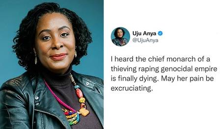 Uju Anya e seu tuíte sobre Elizabeth II