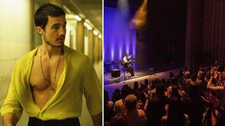 Tiago Iorc volta à cena e enche shows em turnê intimista pela Europa