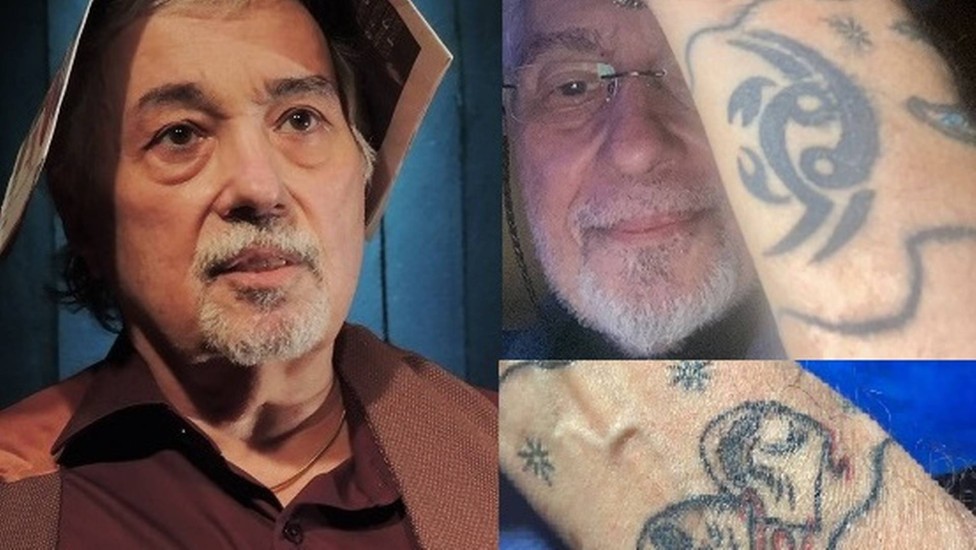 Pedro Paulo Rangel e suas tattoos