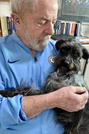Resistência, a cachorrinha de Lula e Janja