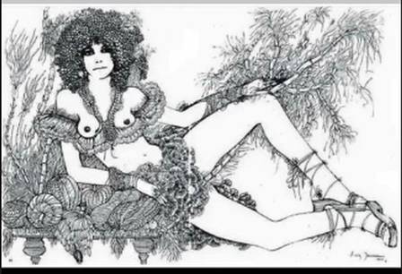 Arte censurada do disco de 1969 de Gal Costa