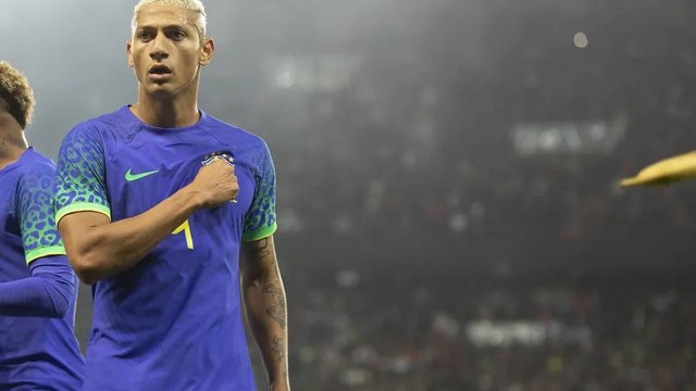 Richarlison será o camisa 9 da seleção brasileira na Copa do Mundo no Catar.