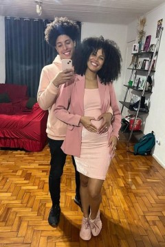 Ex-Globeleza, Erika Moura está grávida do primeiro filho