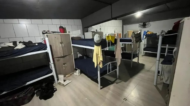 Alojamento de empresa que mantinha empregados em condição análoga à escravidão, em Bento Gonçalves