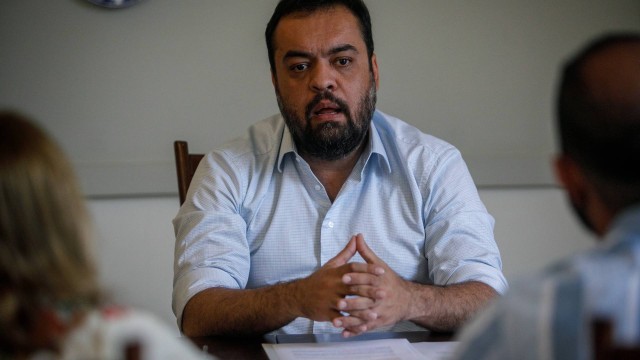 O governador Cláudio Castro (PL) foi a Brasília pedir revisão do plano de recuperação fiscal do Rio
