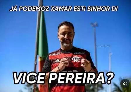Derrota do Flamengo sobrou para Vítor Pereira