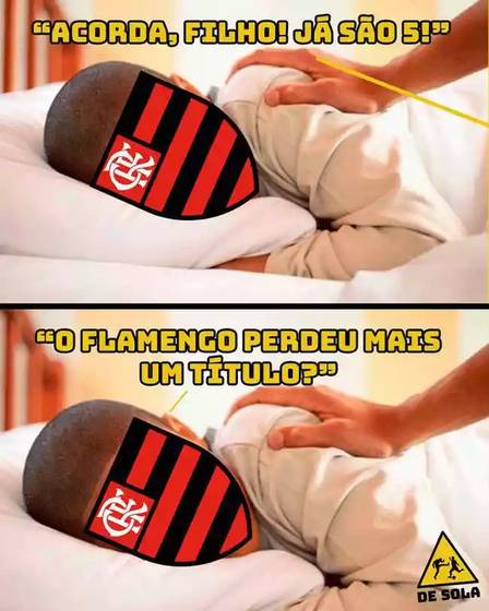 Derrota do Flamengo rende meme