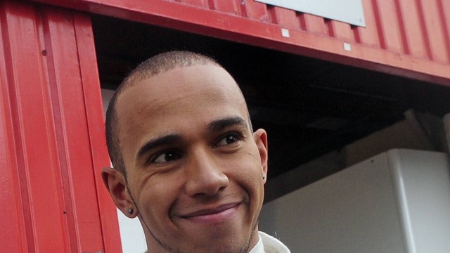 O piloto de Fórmula 1 Lewis Hamilton