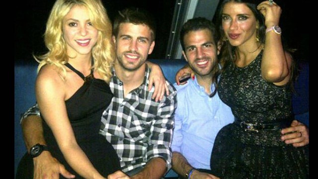 Piqué, Shakira, Fábregas e cia se reúnem para festa de despedida de Pep Guardiola do Barcelona