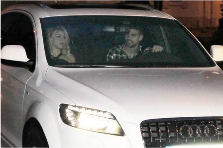 Piqué leva Shakira em jantar de despedida de Pep Guardiola