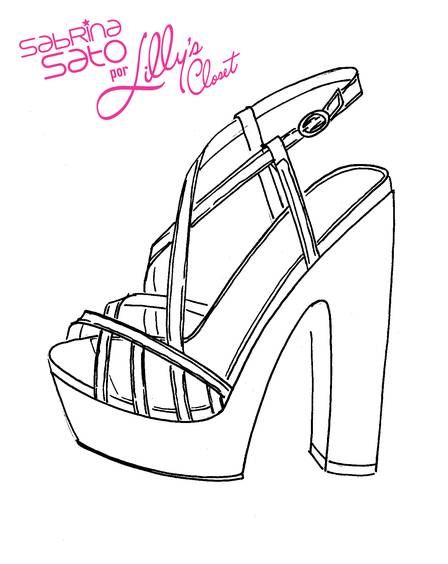 Sapatos de Sabrina Sato para Lilly´s Closet serão altíssimos e cheios de cor