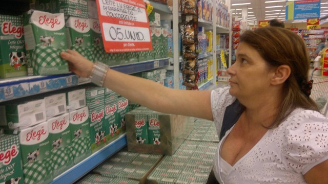 Sandra atrás de promoção: consumo de 30 litros semanais